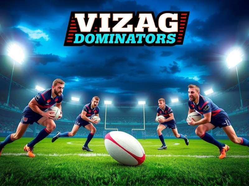 Vizag Rugby Dominators - Official Game Cover Vizag Rugby Dominators Game Cover